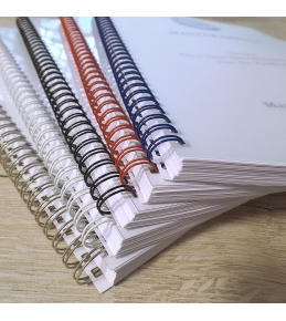 Abschlussarbeiten im Softcover - Drahtbindung DIN A5