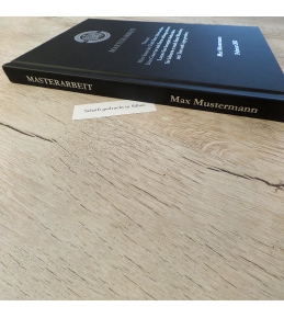 Abschlussarbeiten im Hardcover - Kunstleder DIN A4