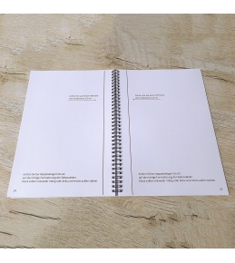 Abschlussarbeiten im Softcover - Drahtbindung DIN A5