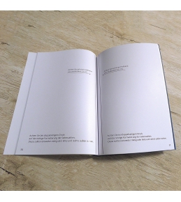 Abschlussarbeiten im Softcover - Klemmbindung DIN A4