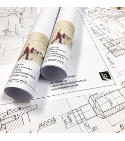 CAD-Plots & Großformatdrucke auf 140g Papier