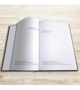 Abschlussarbeiten im Hardcover - Leinenstruktur DIN A5