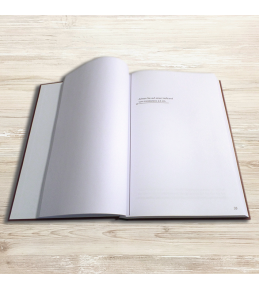 Abschlussarbeiten im Hardcover - Leinenstruktur DIN A5