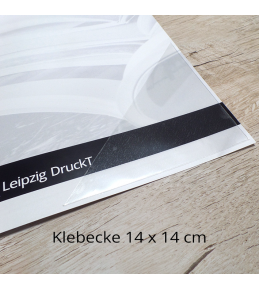 Mappen mit Klebeecke rechts