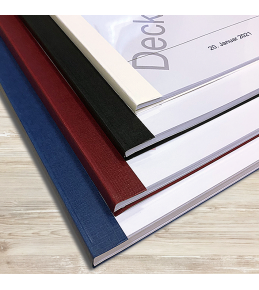 Drucke mit Softcover - Klemmbindung