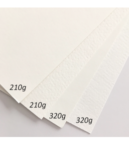 Bilder auf 210g Aquarell-Strukturpapier