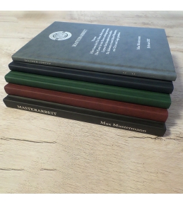 Abschlussarbeiten im Hardcover - Kunstleder DIN A4