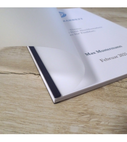 Abschlussarbeiten im Softcover - Velo-/Surebindung DIN A4