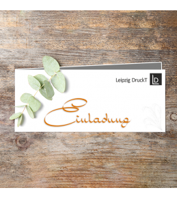 Klappkarten DIN lang