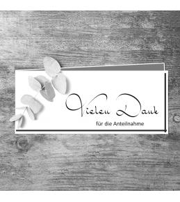 Trauerkarten DIN lang